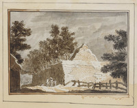 TvB T 169
<br/>
Figuren bij een bouwvallige schuur
<br/>
<em>Spilman, Henricus (Hendrik) (1721-1784)</em>